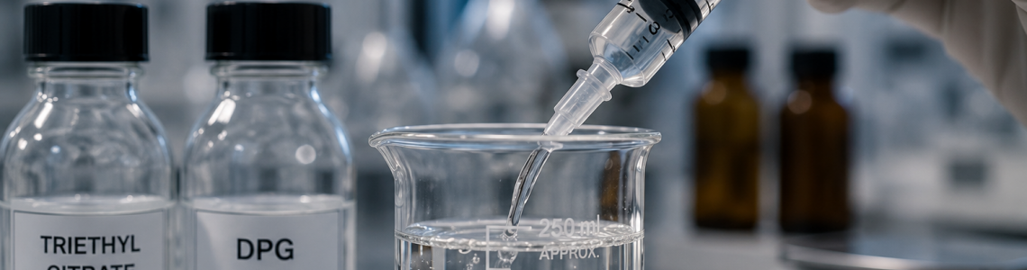 Triethyl Citrate (TEC) ve DPG: Parfümde Çözücü ve Sabitleyici Kullanımı