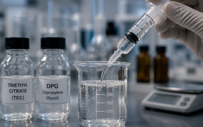 Triethyl Citrate (TEC) ve DPG: Parfümde Çözücü ve Sabitleyici Kullanımı